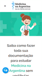 Mobile Screenshot of medicinanaargentina.com.br